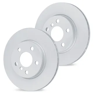 R1 Concepts WJPN1-02062 Carbon Alloy Drilled Only Brake Rotor Set